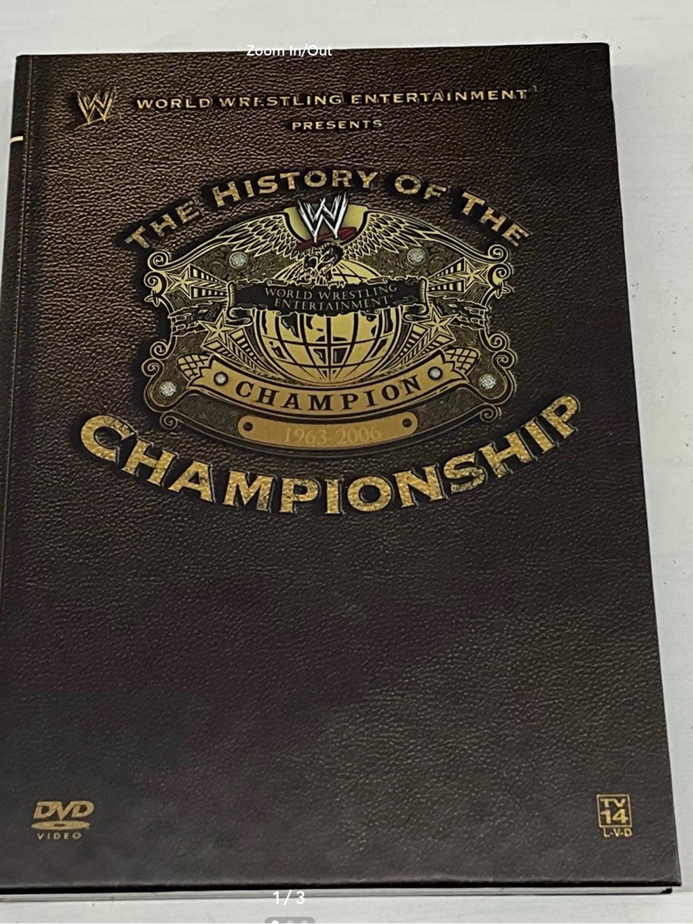 WWE: The History of the Championship (DVD, 2006, 3-Disc Set)